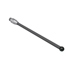 Stylus M3 diamond coated ball 3,05mm carbide stem Ø2mm, stainless steel base Ø4mm, L50mm, ML42,5mm | K650252