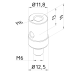 Adapter pin eco-repro ø 12 mm CMM fixtures, eco-fix/eco-fixplus series | K551066