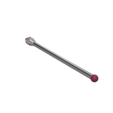 Stylus M5 ruby ball Ø8,0mm carbide stem Ø6,0mm, base titanium Ø11,0mm L 110,5mm, ML 97,5mm | K650107