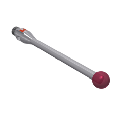 Stylus M3 ruby ball Ø4,0mm carbide stem Ø2,0mm, base stainless steel Ø4,0mm L 30,0mm, ML 27,0mm | K651123