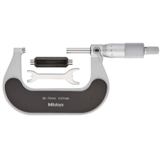 Outside Micrometer with  Heat Ins. Plate 50-75mm, 0,01mm | 102-303