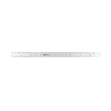 Steel Rule, Semi-Flexible Rule 200mm/8", Metric/Inch | 182-303