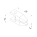 Pair of exchangeable prismatic tips for clamping tweezers N° K551019 opti-fix series | K551004