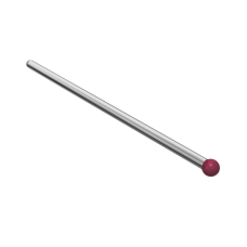 Stylus holder ruby ball Ø1,5mm carbide stem Ø1,0mm, L 25,75mm | K651074