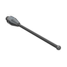 Stylus M4 silicon nitride ball ø3,0mm Stylus M4, silicon nitride ball Ø3mm, carbide stem Ø2mm, stainless steel base Ø7mm, L50mm, ML38,5mm | K651805