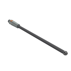 Stylus M2 silicon nitride ball ø2,0mm Stylus M3, silicon nitride ball Ø2mm, carbide stem Ø1,5mm, stainless steel base Ø3mm, L40mm, ML32,5mm | K651809