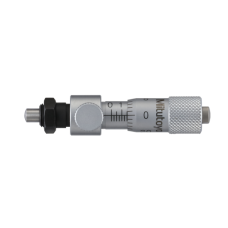 Micrometer Head, Locking Screw Type 0-0,25", 0,001", Spherical, with Clamp Nut | 148-233-10