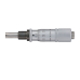 Micrometer Head, Carbide Tipped Spindle Standard Type, 0-15mm, 0,01mm, Flat, with Spindle Lock, Rev. Reading | 149-823-10