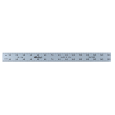 Steel Rule, Fully-Flexible Rule 150mm/6", Metric/Inch | 182-206