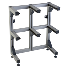 Rack for four pallets For loading receiver pallet system CMM fixtures, eco-fix series | K543811