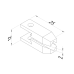 Pair of exchangeable prismatic tips for clamping tweezers N° K551019 opti-fix series | K551005