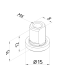 Slotted nut h = 12 mm CMM fixtures, eco-fix series | K551046