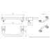 Pair of handles Loading receiver pallet system CMM fixtures,eco-fix | K551199