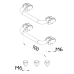 Set of handles for Eco-fix Loading receiver pallet system CMM fixtures,eco-fix | K551216