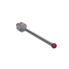 Stylus M5 ruby ball Ø5,0mm carbide stem Ø3,5mm, base titanium Ø11,0mm L 50,5mm, ML 40,5mm | K650086