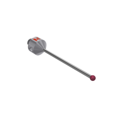 Stylus M5 ruby ball Ø3,0mm carbide stem Ø2,0mm, base titanium Ø11,0mm L 48,5mm, ML 38,5mm | K650087