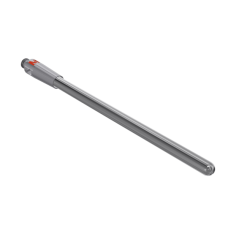 Cylinder stylus M2 carbide Ø2,0mm base stainless steel Ø3,0mm L 39,0mm, ML 31,0mm | K651036