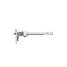 Digital ABS Offset Caliper, IP67 0-150mm, Thumb Roller | 573-601-20