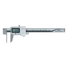 Digital ABS Tube Thickness Caliper Inch/Metric, 0-6", IP67, Thumb Roller | 573-761-20