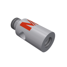 Extension M2, stainless steel L 5,0mm stem Ø3,0mm | K651037