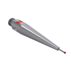 Stylus M3 ruby ball Ø0,5mm carbide stem Ø0.35mm, base stainless steel Ø4,0mm L 20,0mm, ML 2,0mm | K651111