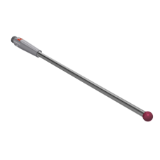 Stylus M3 ruby ball Ø3,0mm carbide stem Ø2,0mm, base stainless steel Ø4,0mm L 64,0mm, ML 50,0mm | K651332