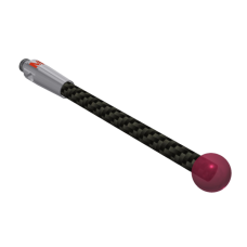 Stylus M2 ruby ball ø4,0mm Stylus M2, ruby ball Ø4mm, carbon fibre stem Ø2mm, stainless steel base Ø3mm, L30mm, ML41,3mm | K651361