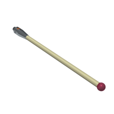 Machine Tool Stylus M4 ruby ball 6,0mm ceramic stem Ø 4,5mm, base stainless steel Ø7,0mm, L 100,0mm, ML 88,5,0mm -components hard soldered | K651556