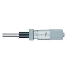 Micrometer Head, Medium-sized Type with D=8mm Spindle, 0-25mm, 0,01mm, Flat, with Spindle Lock, w/o Ratched | 151-225-10