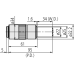 M Plan Apo 5X Objective for bright-field observation in visible range | 378-802-6