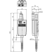 Линейный измеритель DIGIMATIC ABSOLUTE LGS 0-12,7 мм 12,7 mm, 0,01 mm, Counting positive | 575-303