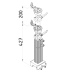 Adjustable build up column vari-fix S (375-575mm CMM fixture vari-fix series | K542241