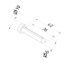 Tailstock centre stepped for tailstock K550879 opti-fix series | K550333