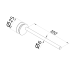 Prismatic eccentric receiver opti-fix series | K550972