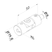 Turn-swivel joint ø 20 mm CMM fixtures, eco-fix series | K551076