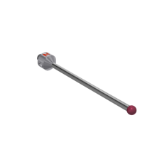 Stylus M5 ruby ball Ø5,0mm Stylus M5 ruby ball Ø5,0mm, carbide stem Ø3,5mm, titanium base Ø10,0mm, L72,5mm, ML 65mm | K650074