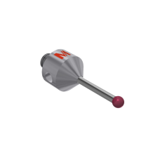 Stylus M5 ruby ball Ø3,0mm carbide stem Ø2,0mm, base titanium Ø11,0mm L 23,5mm, ML 13,5mm | K650090