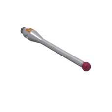 Stylus M2 ruby ball Ø2,0mm stainless steel stem Ø1,4mm | K651019