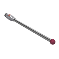 Stylus M3 ruby ball Ø3,0mm carbide stem Ø2,0mm, base stainless steel Ø4,0mm L 40,0mm, ML 32,5mm | K651129