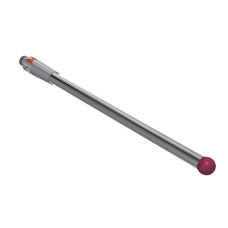 Stylus M2 ruby ball Ø2,5mm carbide stem Ø2,0mm, base stainless steel Ø3,0mm L 40,0mm, ML 32,5mm | K651264