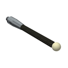 Stylus M4 zirconium oxide ball Ø6,0mm , carbon fibre stem Ø4,4mm, stainless steel base Ø7,0mm, L50mm, ML 38,5mm | K651609